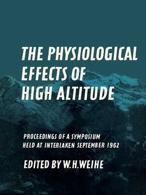 cover image of The Physiological Effects of High Altitude